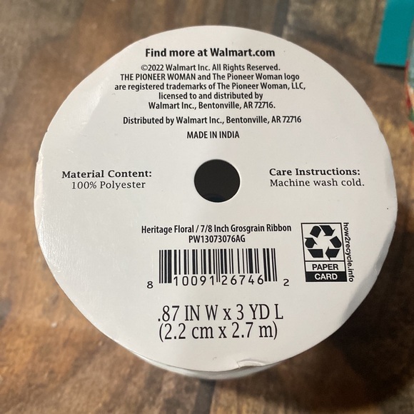 The Pioneer Women Headband and 3 rolls of Ribbon - Picture 7 of 10